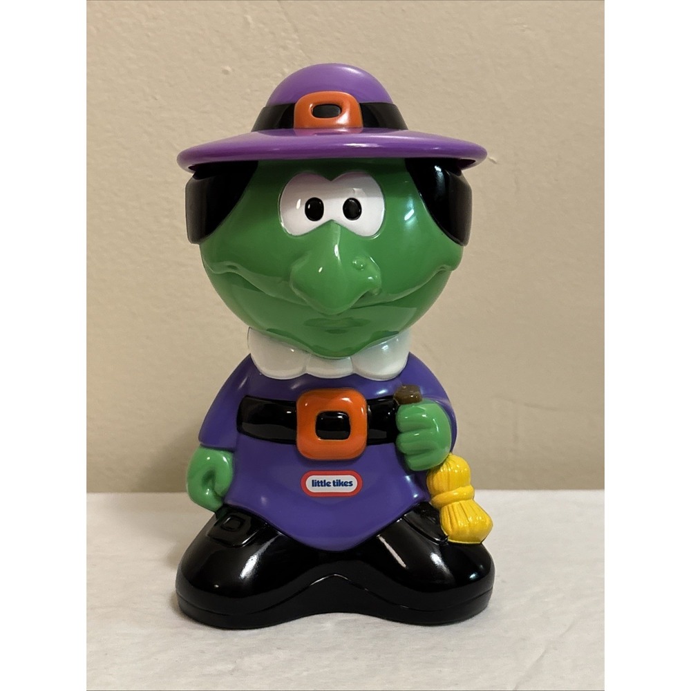 Little Tikes Scream Beams Cackling Witch Flashlight Halloween Vintage Works